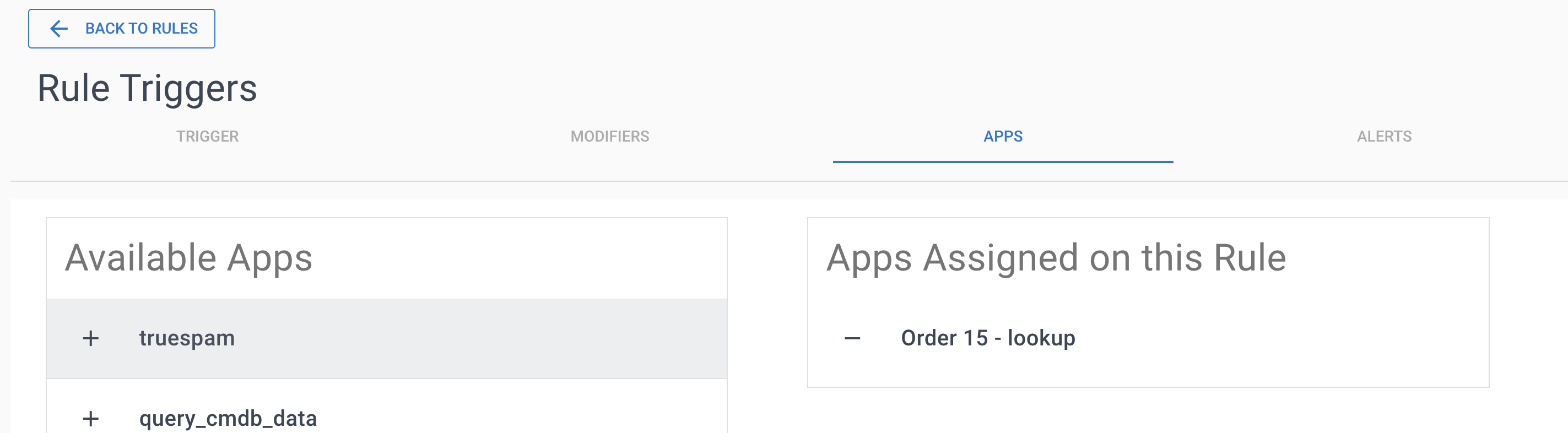 Adding a PostgreSQL App to the rule