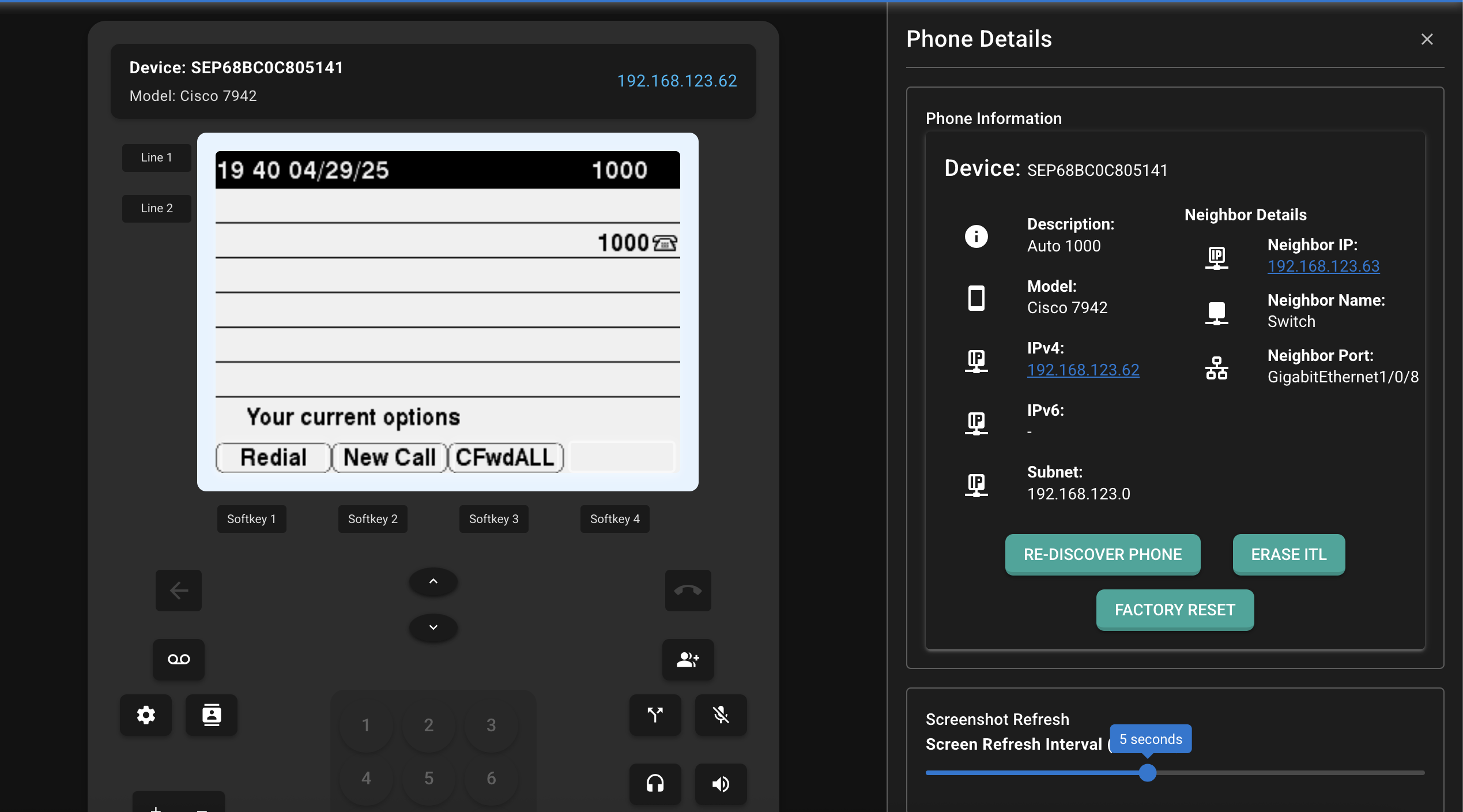 Cisco IP Phone being remotely controlled