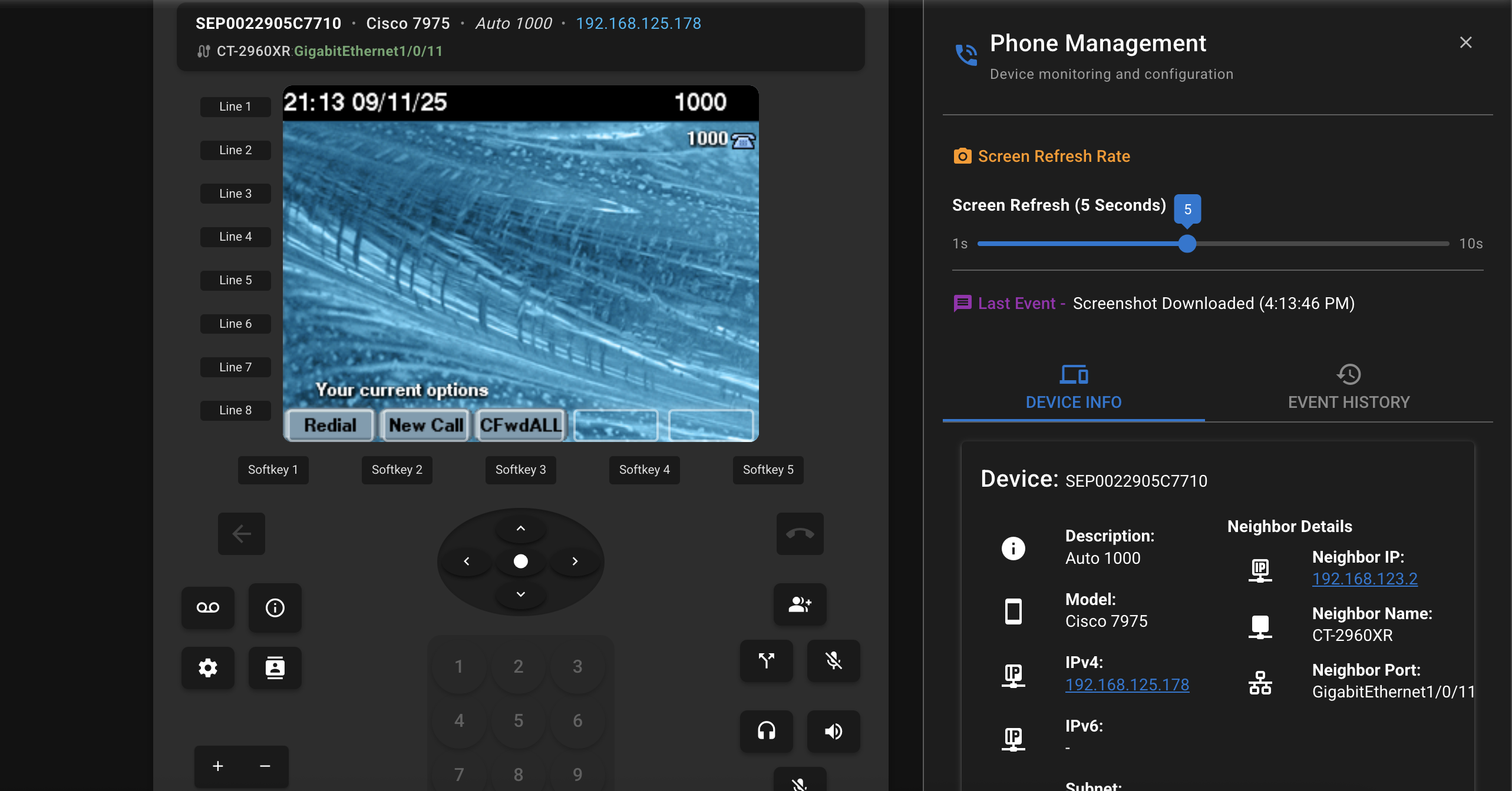 Cisco IP Phone being remotely controlled